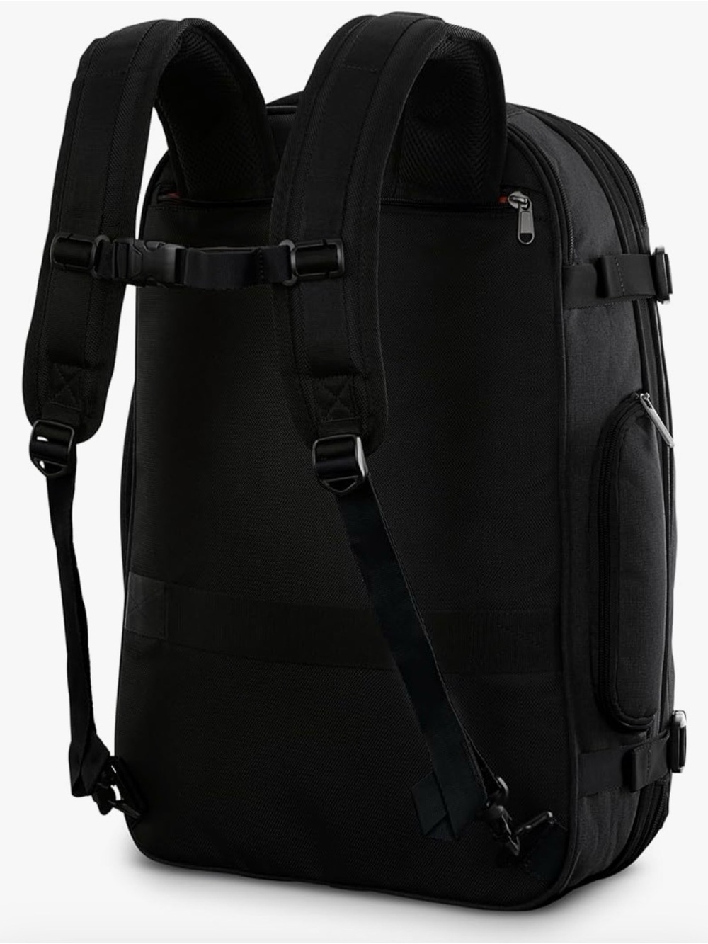 Black Men's Commuter Backpack - Picture 6 of 6